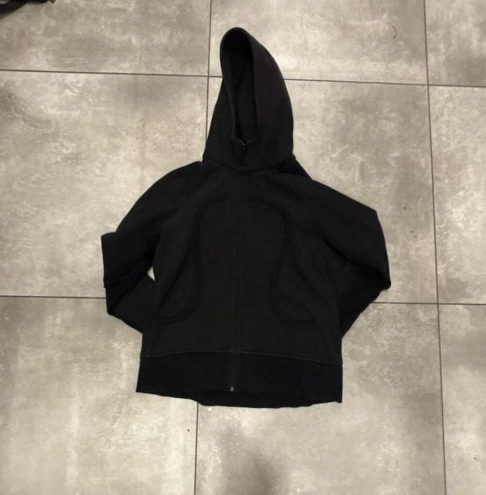Lululemon Scuba Hoodie Black Full Zip